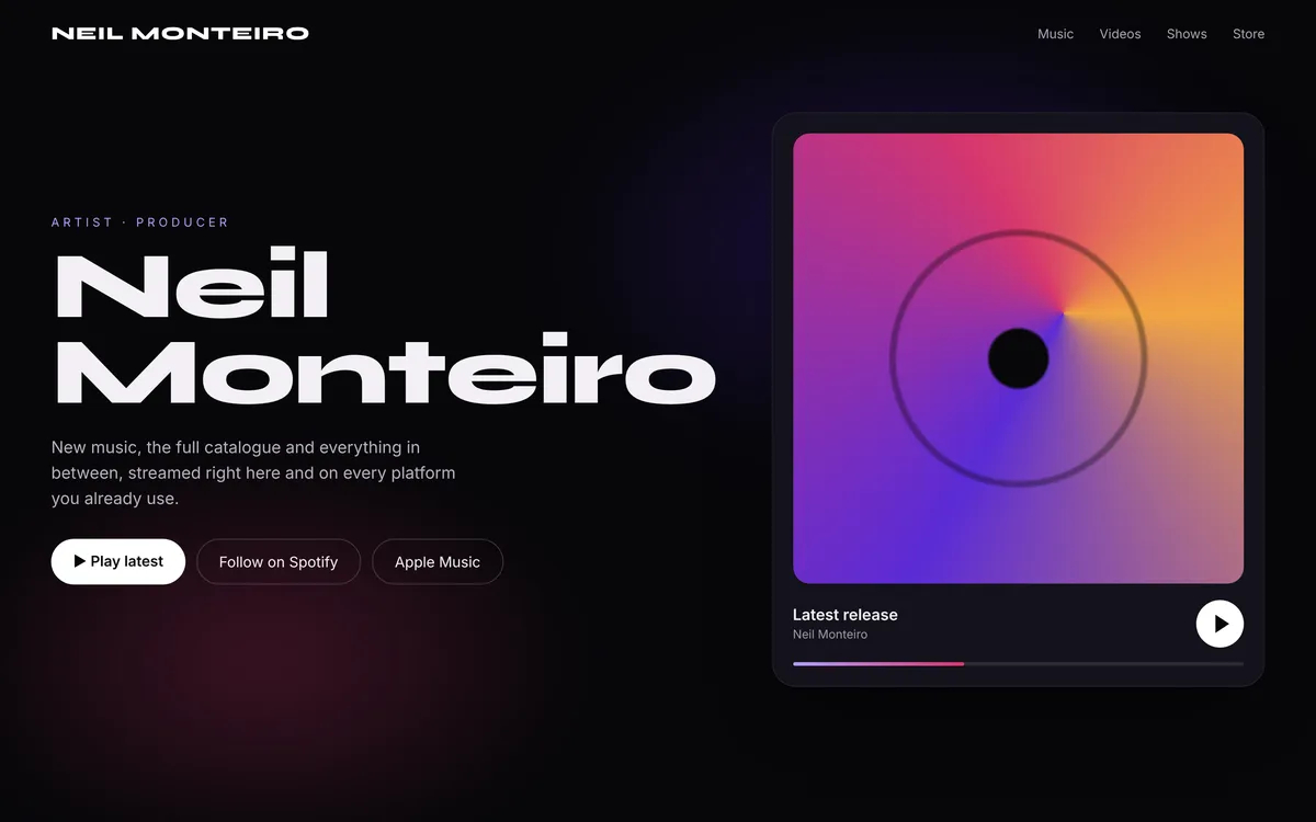 Neil Monteiro concept