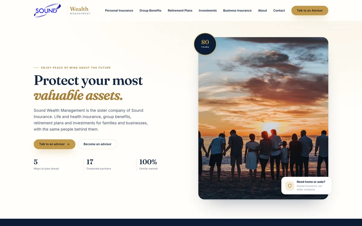 Sound Wealth concept